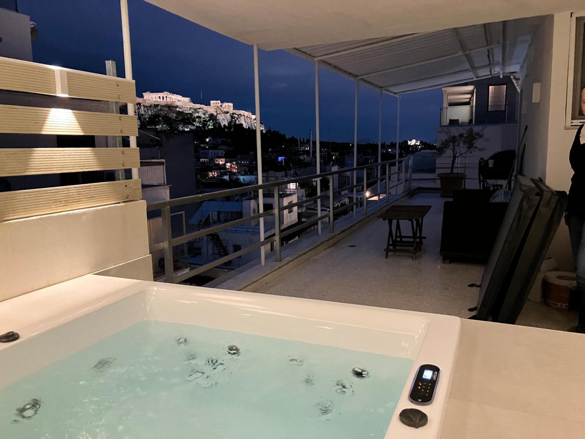 Syntagma Spa With Acropolis View Atene Esterno foto
