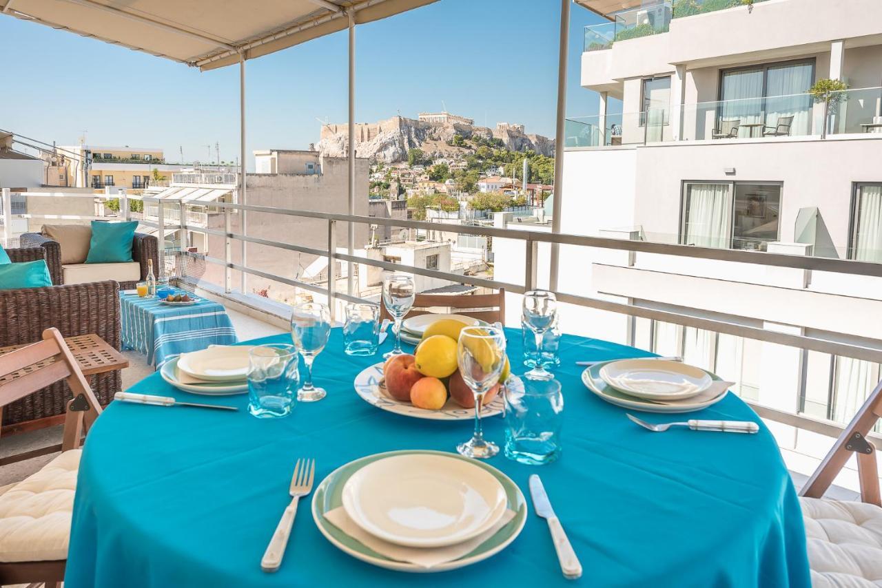 Syntagma Spa With Acropolis View Atene Esterno foto